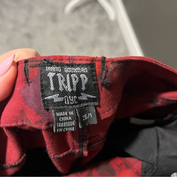 Daang Goodman Tripp HIGH WAIST FLORAL SKINNY 1/25 - Picture 12 of 16